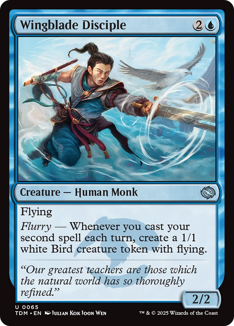 Wingblade Disciple [Tarkir: Dragonstorm] - Destination Retro