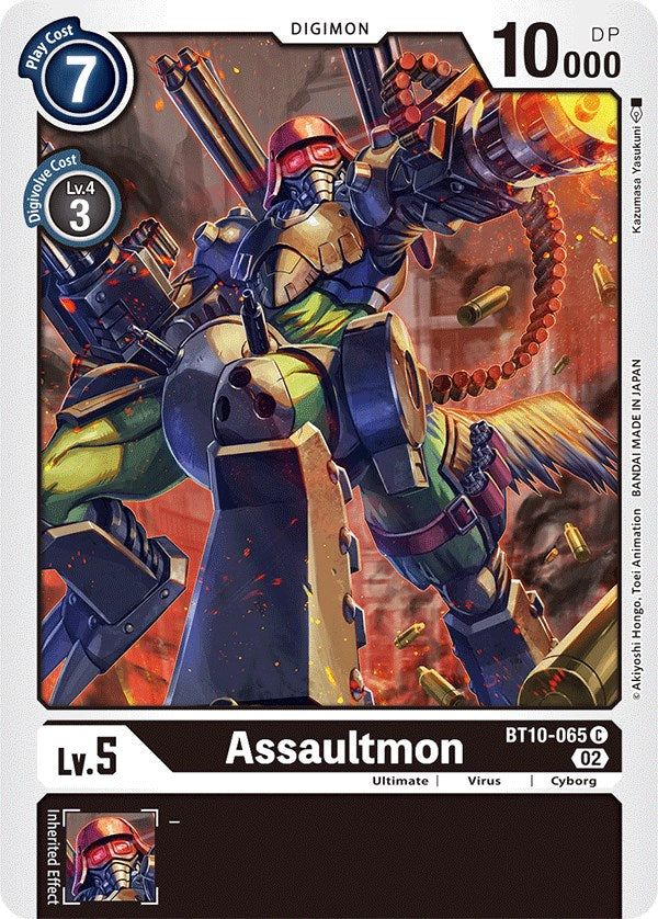Assaultmon [BT10-065] [Xros Encounter] - Destination Retro