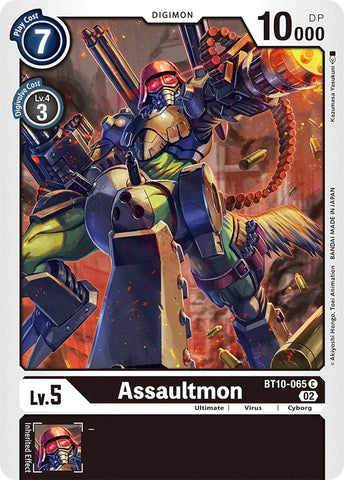 Assaultmon [BT10-065] [Xros Encounter] - Destination Retro