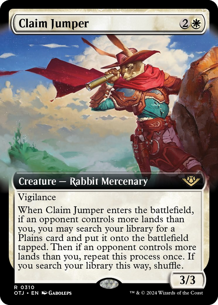 Claim Jumper (Extended Art) [Outlaws of Thunder Junction] - Destination Retro
