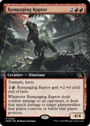 Rampaging Raptor (Extended Art) [March of the Machine] - Destination Retro