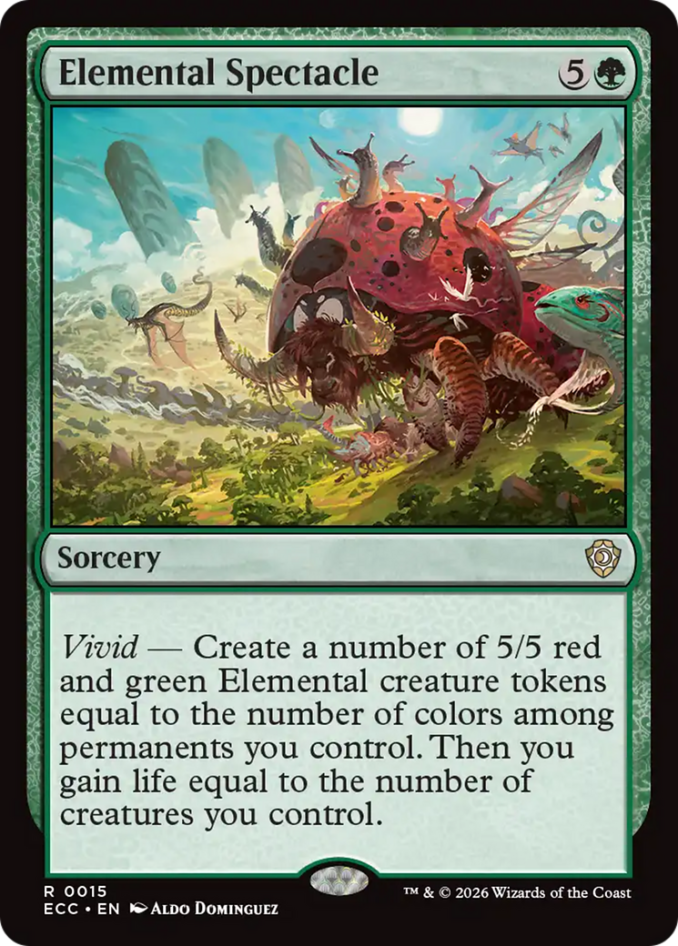 Elemental Spectacle [Lorwyn Eclipsed Commander] - Destination Retro