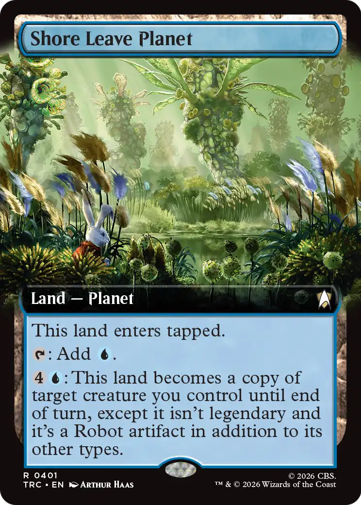 Shore Leave Planet (Extended Art) [Star Trek Commander] - Destination Retro