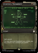 Inventory Management (Showcase) (Surge Foil) [Fallout] - Destination Retro