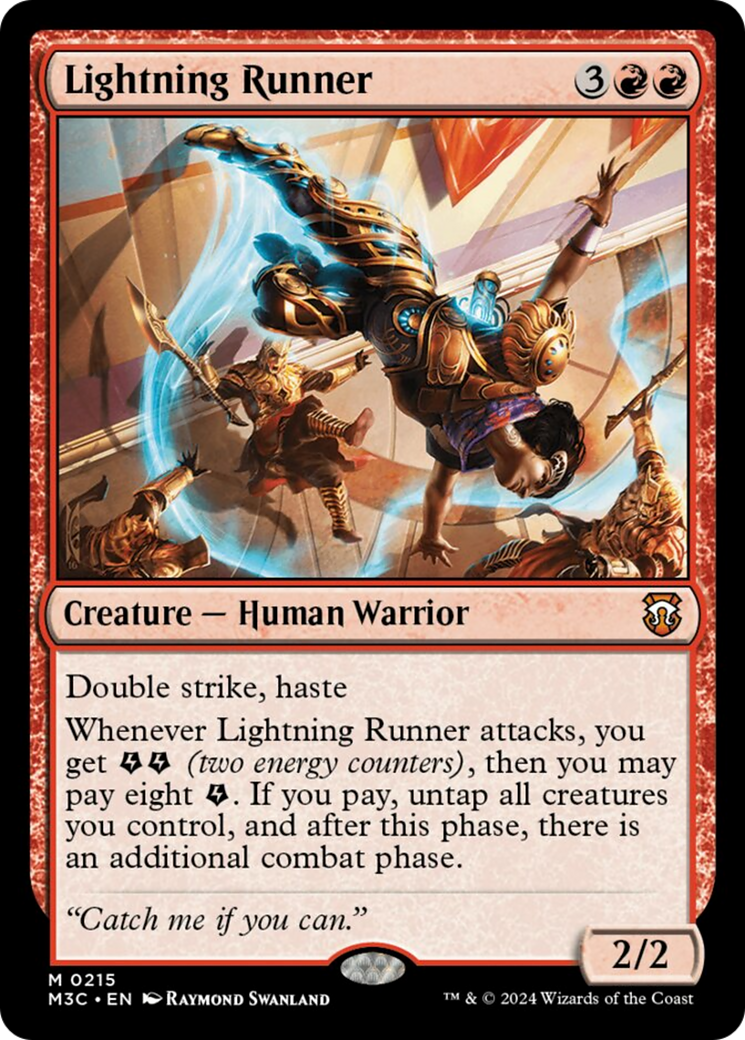 Lightning Runner [Modern Horizons 3 Commander] - Destination Retro