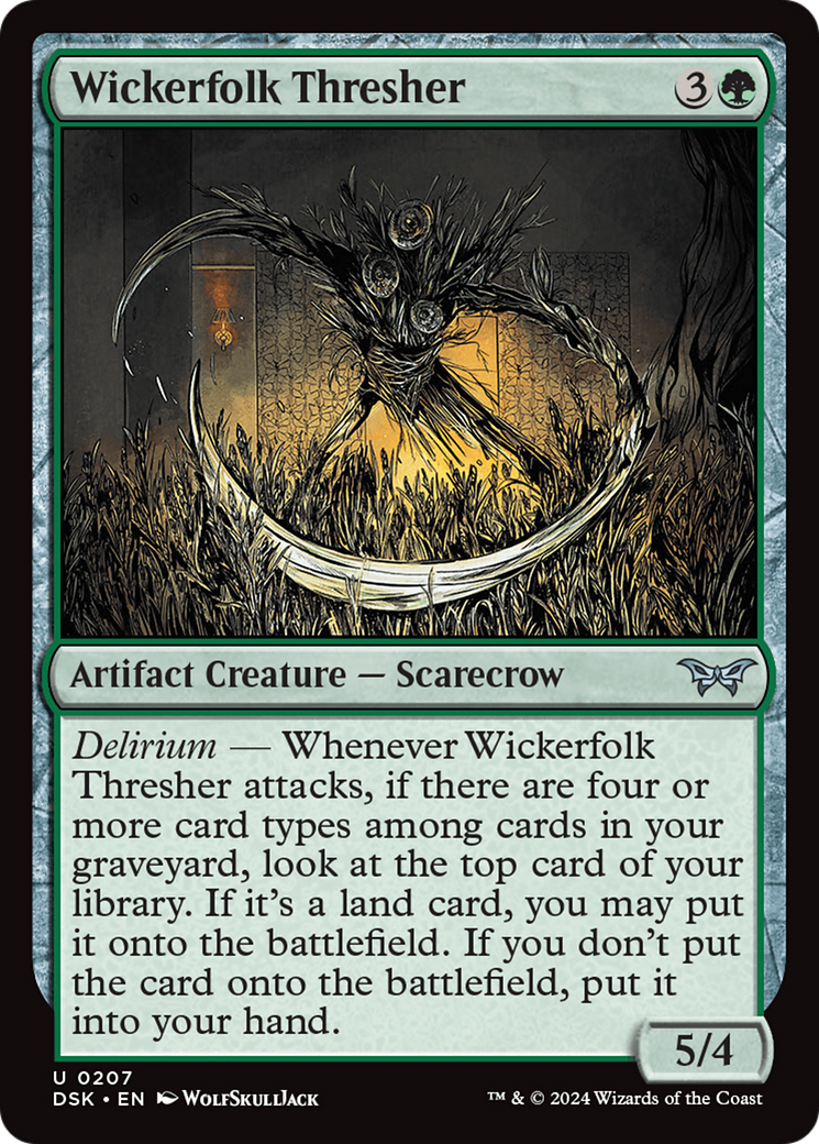 Wickerfolk Thresher [Duskmourn: House of Horror] - Destination Retro