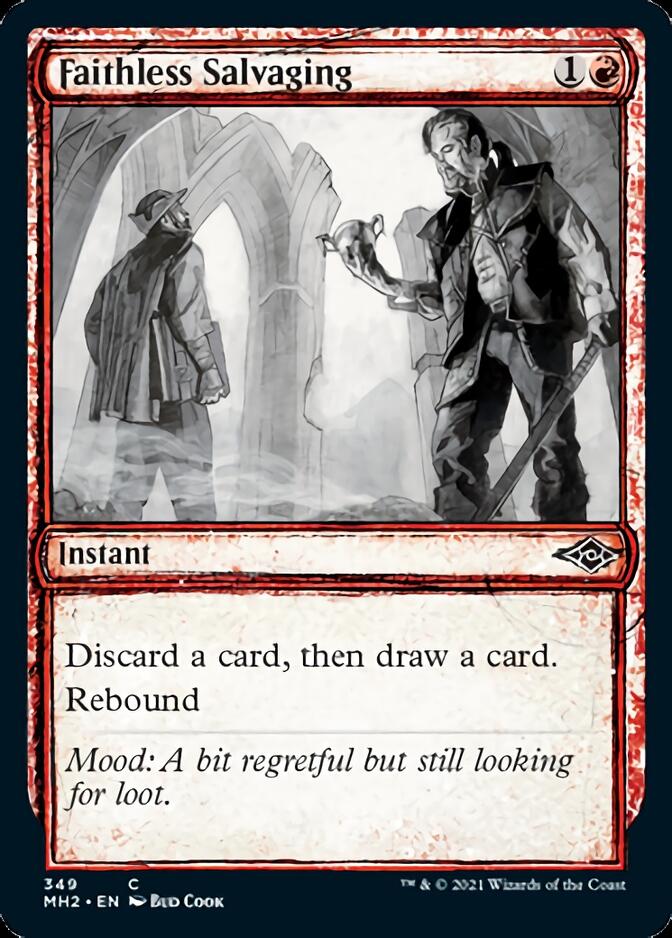 Faithless Salvaging (Sketch) [Modern Horizons 2] - Destination Retro