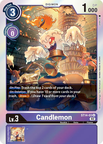 Candlemon [ST14-03] [Starter Deck: Beelzemon Advanced Deck Set] - Destination Retro