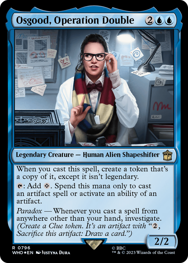 Osgood, Operation Double (Surge Foil) [Doctor Who] - Destination Retro