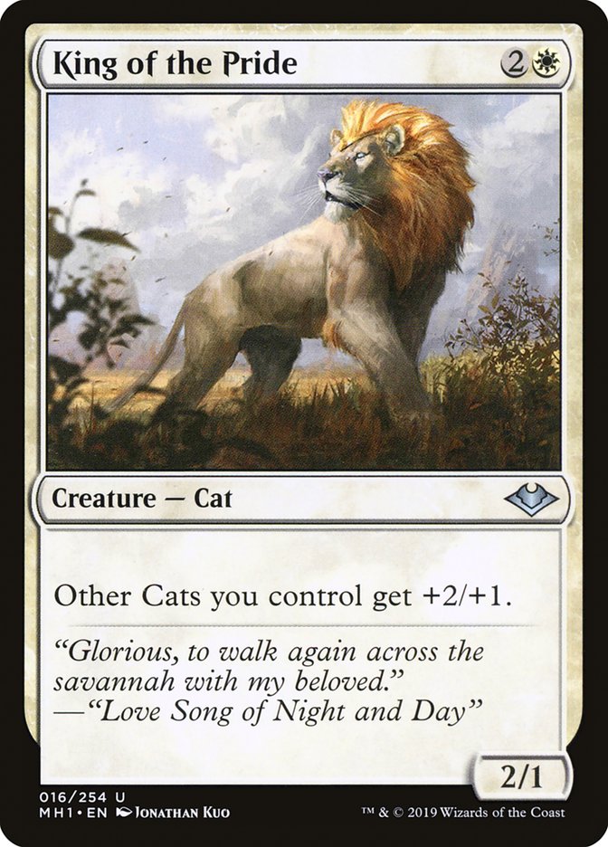 King of the Pride [Modern Horizons] - Destination Retro