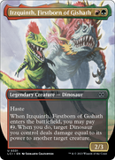 Itzquinth, Firstborn of Gishath (Borderless) [The Lost Caverns of Ixalan] - Destination Retro