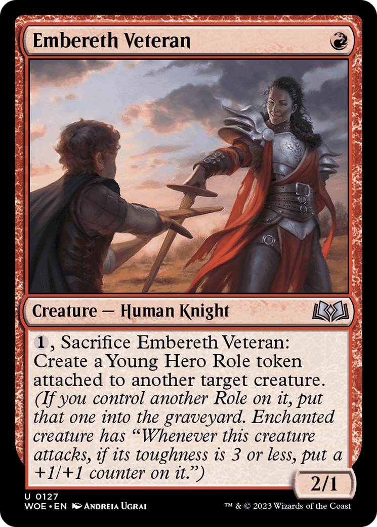 Embereth Veteran [Wilds of Eldraine] - Destination Retro
