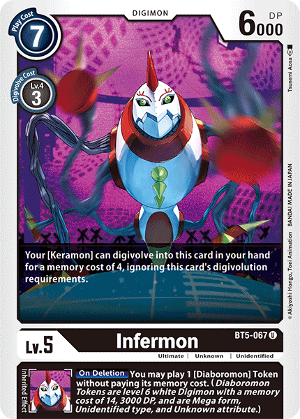 Infermon [BT5-067] [Battle of Omni] - Destination Retro