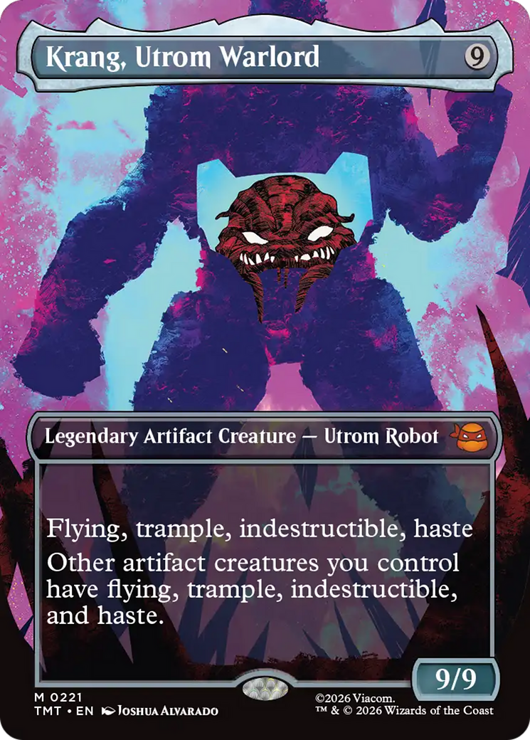 Krang, Utrom Warlord (Borderless) [Teenage Mutant Ninja Turtles] - Destination Retro