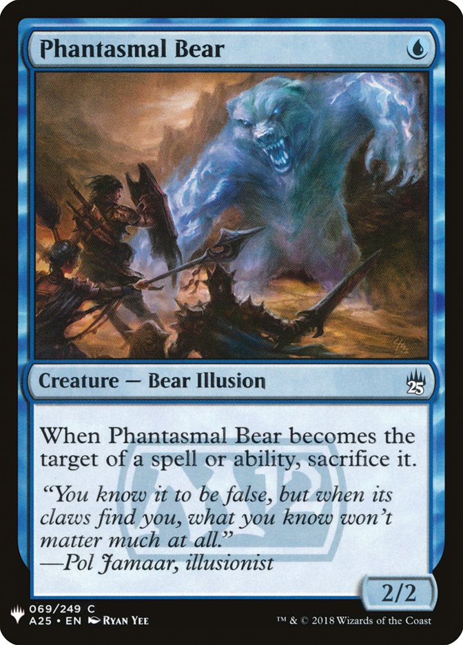 Phantasmal Bear [Mystery Booster] - Destination Retro