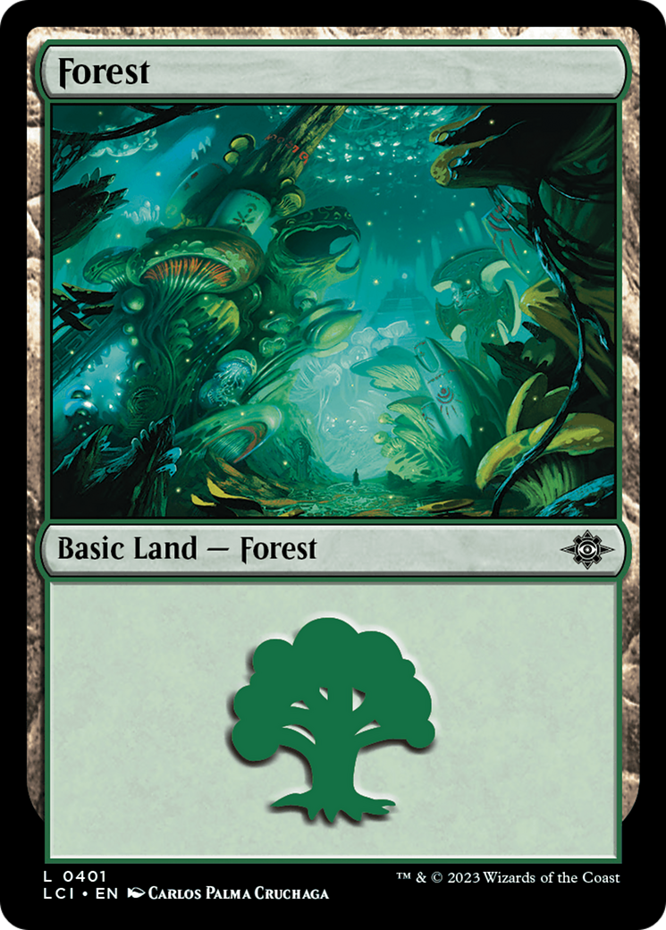 Forest (0401) [The Lost Caverns of Ixalan] - Destination Retro