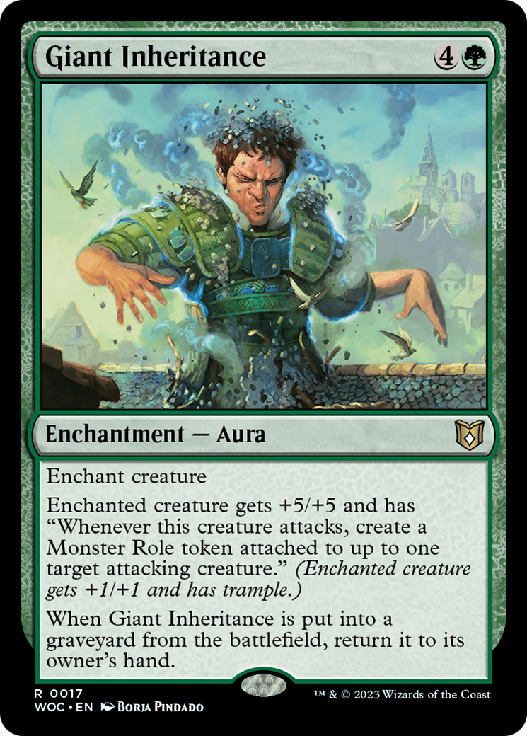 Giant Inheritance [Wilds of Eldraine Commander] - Destination Retro