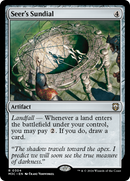 Seer's Sundial (Ripple Foil) [Modern Horizons 3 Commander] - Destination Retro