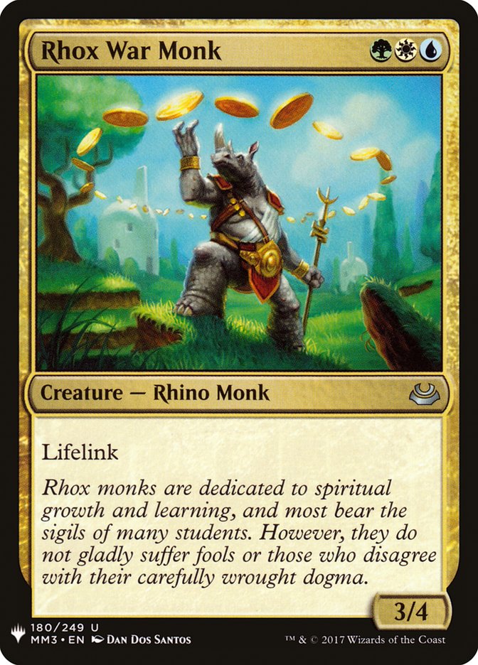 Rhox War Monk [Mystery Booster] - Destination Retro