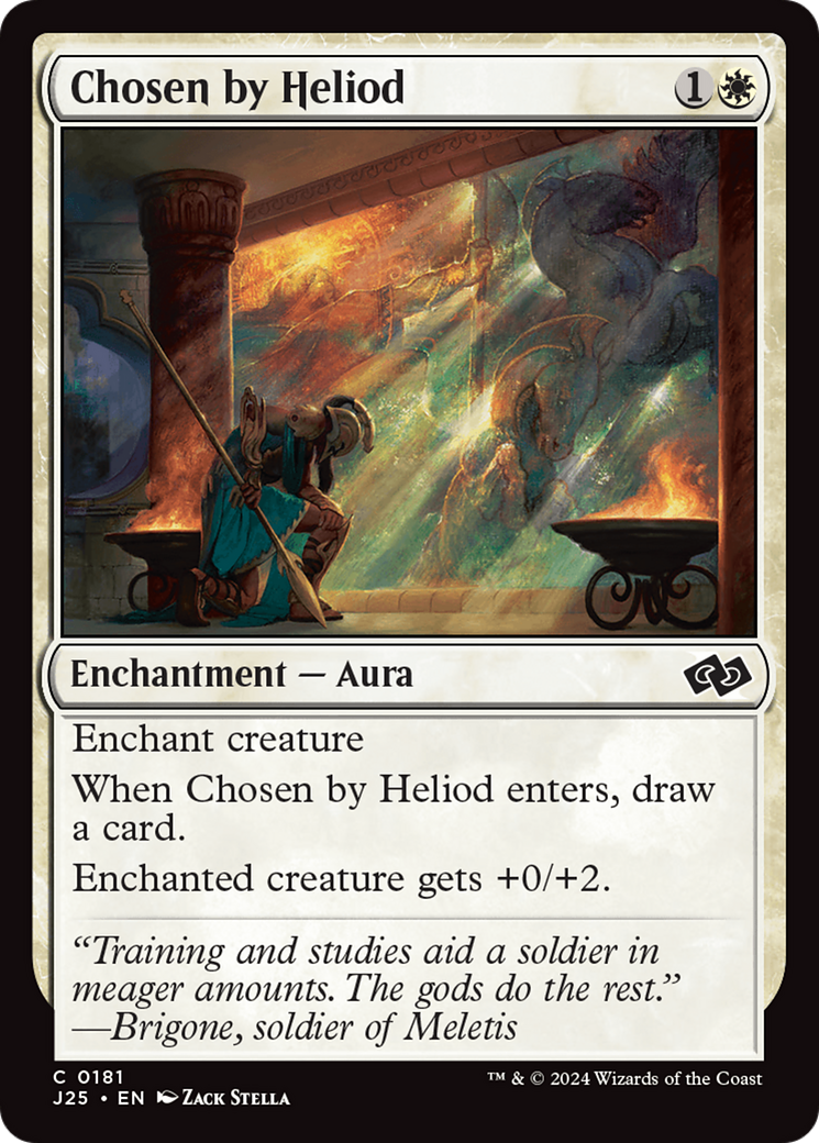 Chosen by Heliod [Foundations Jumpstart] - Destination Retro