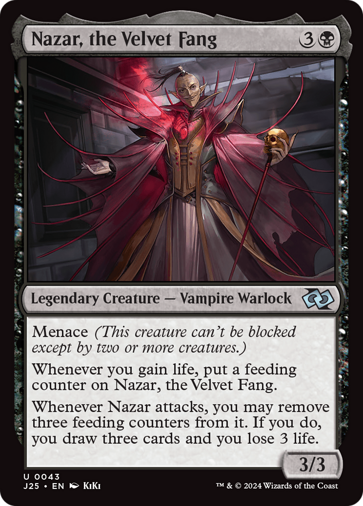 Nazar, the Velvet Fang (Anime) [Foundations Jumpstart] - Destination Retro