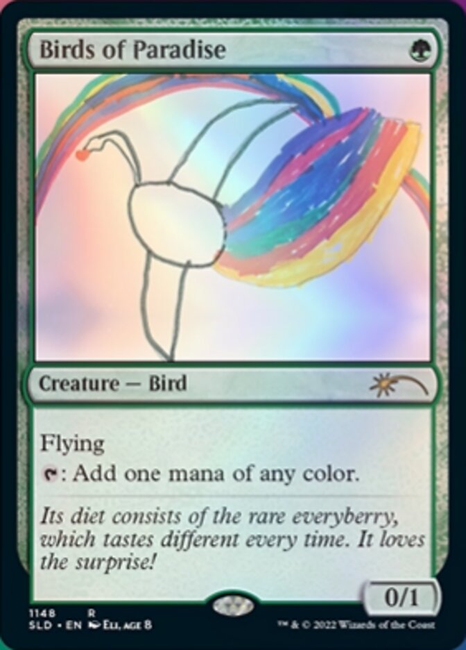 Birds of Paradise (1148) [Secret Lair Drop Series] - Destination Retro
