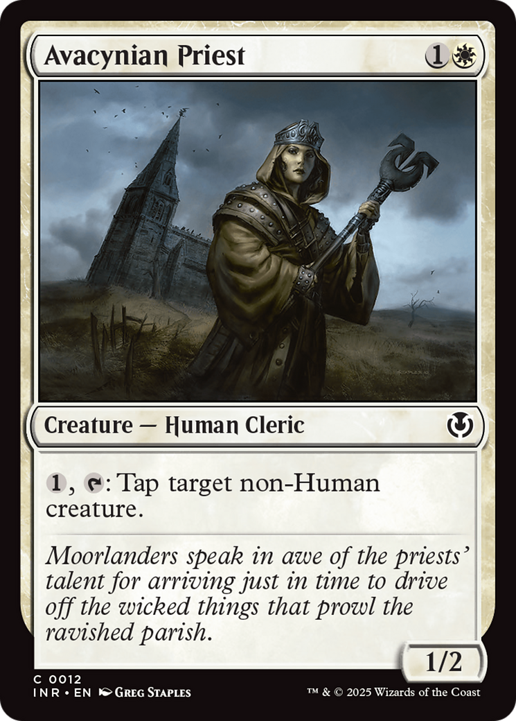 Avacynian Priest [Innistrad Remastered] - Destination Retro