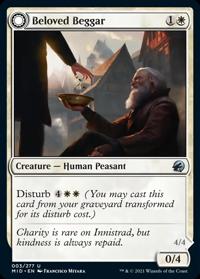 Beloved Beggar // Generous Soul [Innistrad: Midnight Hunt] - Destination Retro