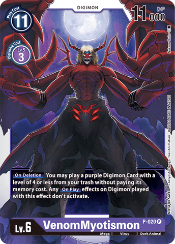 VenomMyotismon [P-020] [Promotional Cards] - Destination Retro