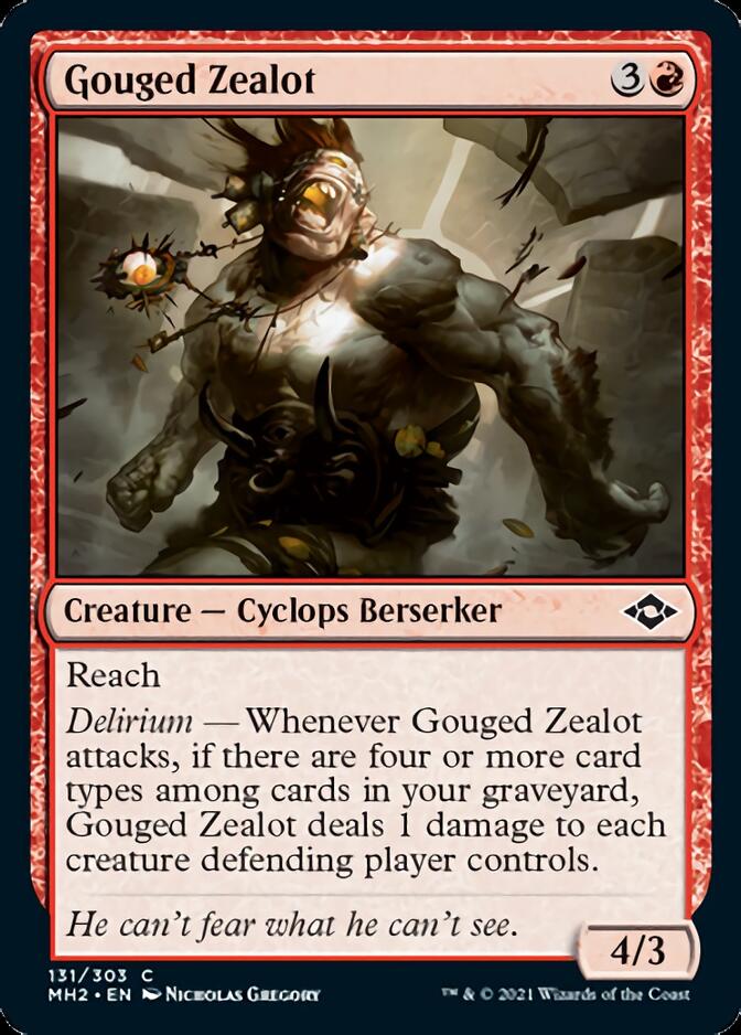 Gouged Zealot [Modern Horizons 2] - Destination Retro