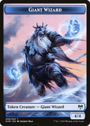 Elf Warrior // Giant Wizard Double-Sided Token [Kaldheim Tokens] - Destination Retro