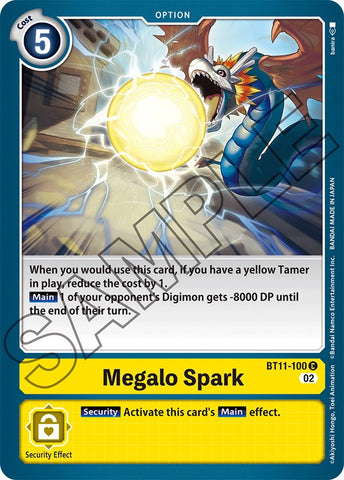 Megalo Spark [BT11-100] [Dimensional Phase] - Destination Retro