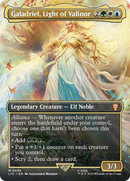 Galadriel, Light of Valinor (Borderless) [The Lord of the Rings: Tales of Middle-Earth Commander] - Destination Retro