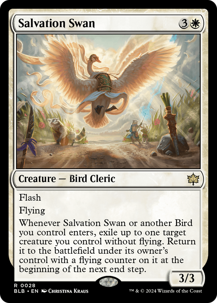 Salvation Swan [Bloomburrow] - Destination Retro