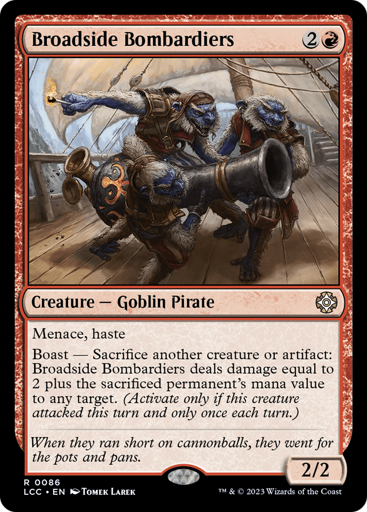 Broadside Bombardiers [The Lost Caverns of Ixalan Commander] - Destination Retro