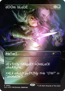 dOOm bLaDE (Rainbow Foil) [Secret Lair Drop Series] - Destination Retro