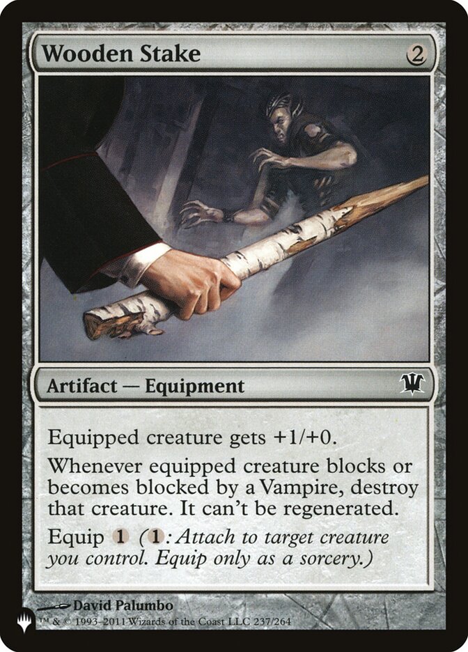 Wooden Stake [The List] - Destination Retro