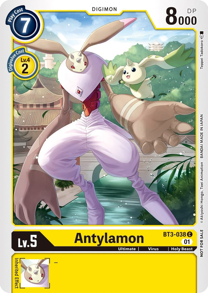 Antylamon [BT3-038] (Winner Pack New Awakening) [Release Special Booster Promos] - Destination Retro