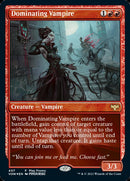Dominating Vampire (Play Promo) [Innistrad: Crimson Vow Promos] - Destination Retro