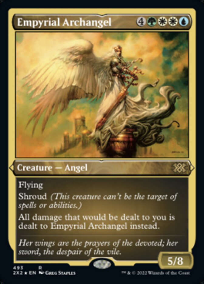 Empyrial Archangel (Foil Etched) [Double Masters 2022] - Destination Retro