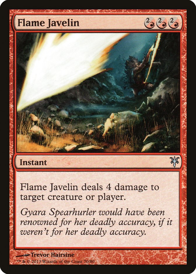 Flame Javelin [Duel Decks: Sorin vs. Tibalt] - Destination Retro
