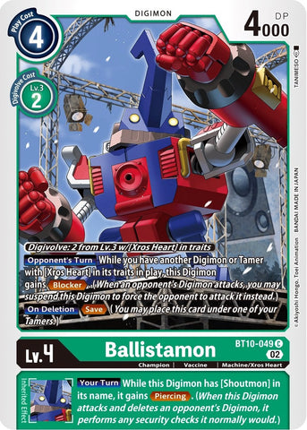 Ballistamon [BT10-049] [Xros Encounter] - Destination Retro