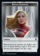 Rowan Kenrith Emblem // Copy Double-Sided Token [Commander Legends: Battle for Baldur's Gate Tokens] - Destination Retro