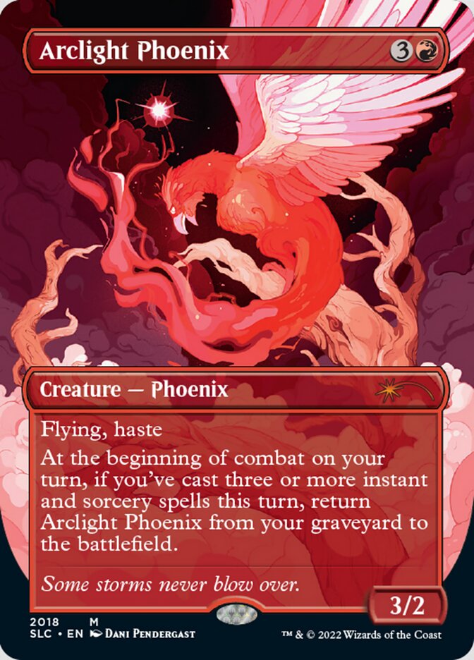 Arclight Phoenix (Borderless) [Secret Lair Countdown Kit] - Destination Retro