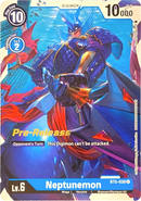 Neptunemon [BT5-030] [Battle of Omni Pre-Release Promos] - Destination Retro