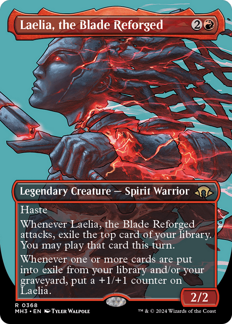 Laelia, the Blade Reforged (Borderless) [Modern Horizons 3] - Destination Retro