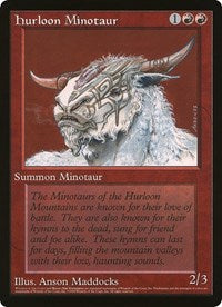 Hurloon Minotaur (Oversized) [Oversize Cards] - Destination Retro