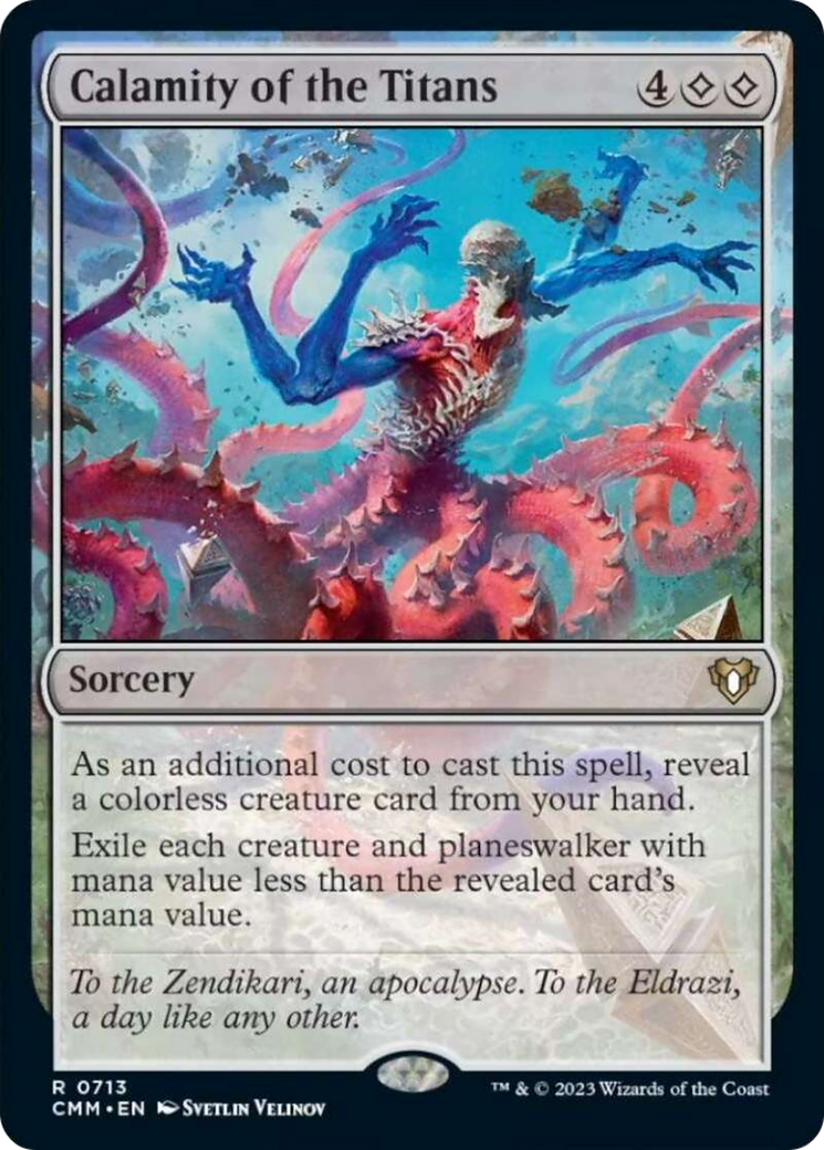 Calamity of the Titans [Commander Masters] - Destination Retro