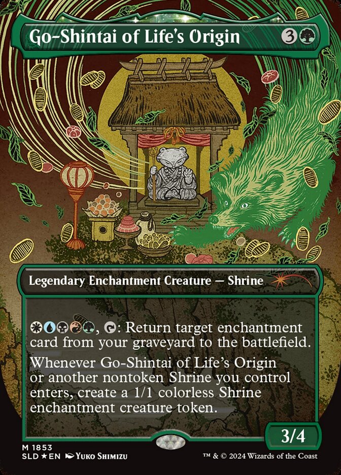 Go-Shintai of Life's Origin (Display Commander) - Thick Stock [Secret Lair Drop Series] - Destination Retro