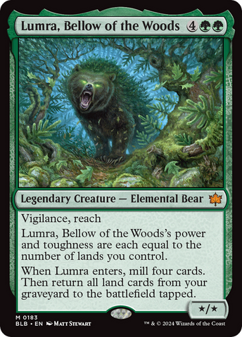 Lumra, Bellow of the Woods [Bloomburrow] - Destination Retro